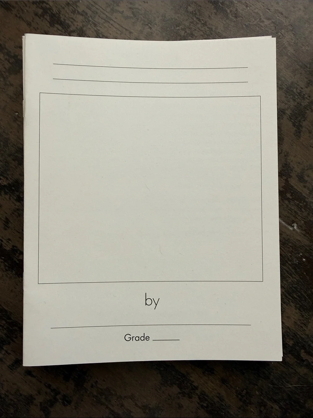 Curriculum Associates Intermediate Blank Books--24 count